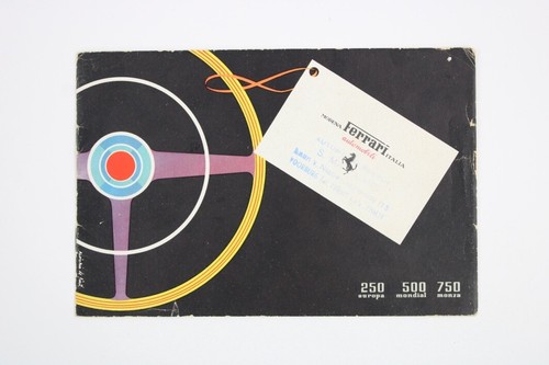 Brochure vendita ferrari 250 - vendita,
