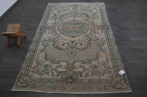 Tappeto vintage turco oushak - turco,