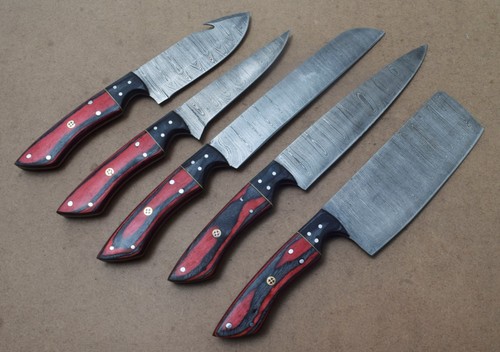 Set coltelli acciaio - set,