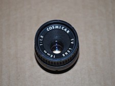 COSMICAR Obiettivo TV 16mm 1:6