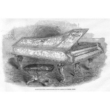 Pianoforte a coda prodotto per