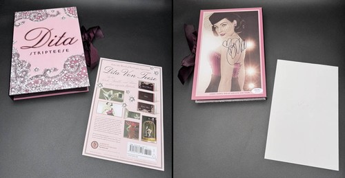 Dita von teese signed - dita,