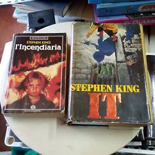 2 prime edizioni Stephen King It 1988 euroclub e l'incendiaria Mondadori 1988