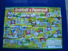 ARCHITETTI A PAPEROPOLI PIRELLI  SOLO TABELLONE GIOCO  IN CARTA