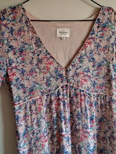 Camicia midi viscosa stampa