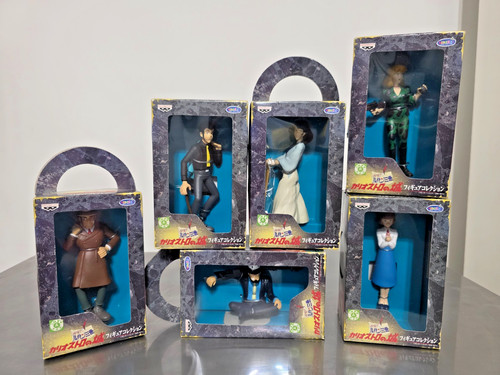 Lupin iii set figure - lupin,