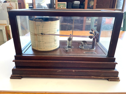 Antico barografo taylor - barografo,