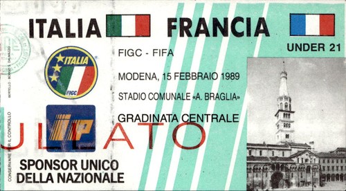 Biglietto stadio italia - biglietto,