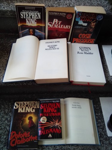 Lotto stephen king - 8,