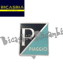 1708 - SCUDETTO ADESIVO PICCOLO PER VESPA 50 R N L PRIMA SERIE BICASBIA