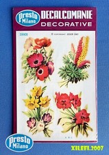 fiori gigli papaveri decal