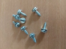 10 viti in acciaio inox DIN 7981 V2A, Ø 4,2 x 16 mm, con disco a U