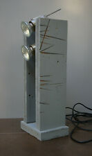 LAMPADA ARTIGIANALE SCULTURA AVANGUARDIA MATERIALE RECUPERO PEZZO UNICO