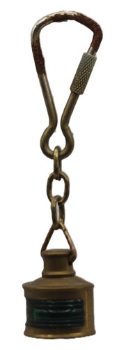Portachiavi ottone vintage - portachiavi,