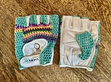 Guanti Ciclismo Vintage NOS per Eroica. Pelle e Cotone, disponibili S, M, L e XL