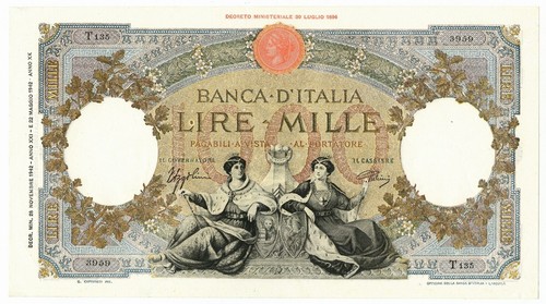1000 lire capranesi - 1000,