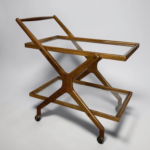 Carrello bar antico legno - bar,