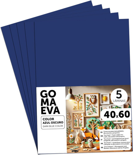 Fogli gomma eva colorata - fogli,