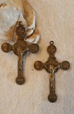 Coppia Crocefisso Antichi