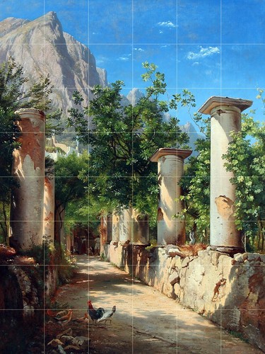 Antico portico italia - antico,