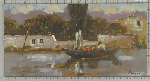 Quadro olio tavola - quadro,
