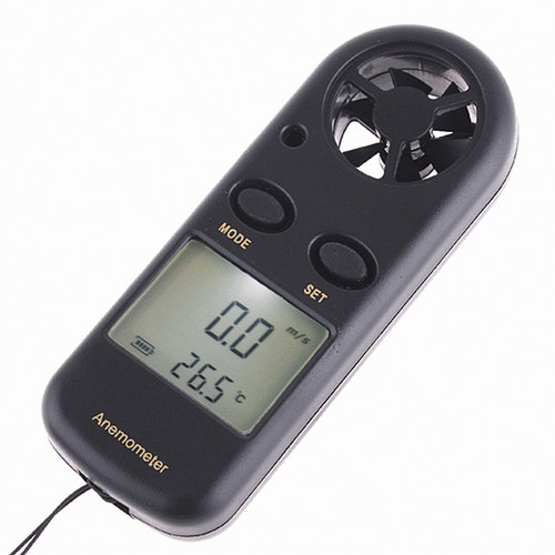 Anemometro lcd misuratore - misuratore, di