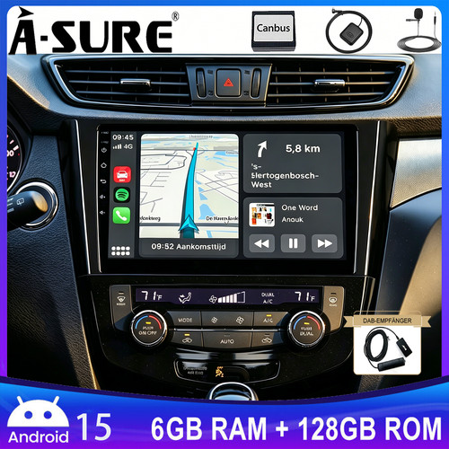 Autoradio dab 128gb - dab+, 6+128gb