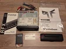 Rockford Fosgate RFX-8320 LETTORE CD AUDIO AUTO VECCHIA SCUOLA con telecomando 