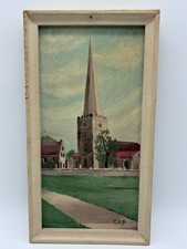 Dipinto olio vintage