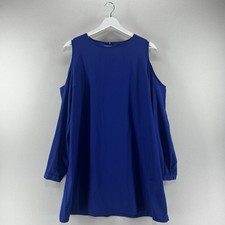 Abito Boohoo donna blu taglia