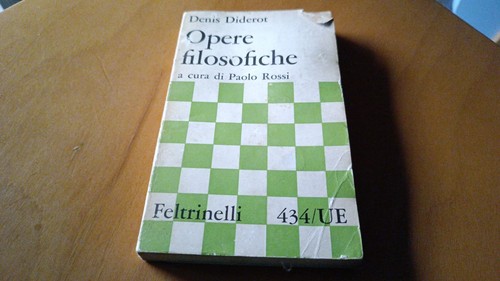 Opere filosofiche diderot - -,