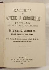 old book LIBRO ANTICO RACCOLTA