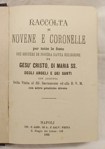 Old book libro - antico, raccolta