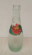 SAN PELLEGRINO ARANCIATA BOTTIGLIETTA VINTAGE  BOTTIGLIE VETRO 1966 PUBBLICITà