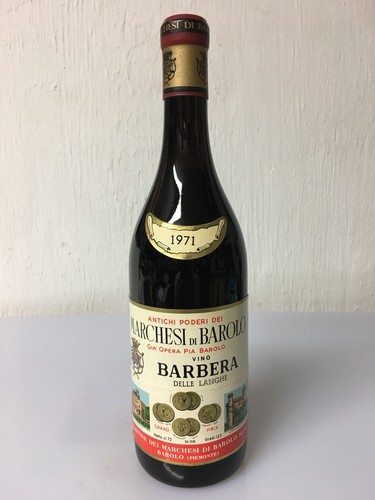 Barbera delle langhe 1971 - barbera,