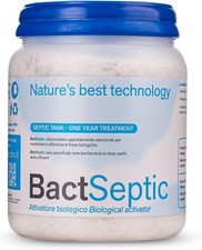 BactSeptic -Pulizia e manutenzione delle fosse biologiche, scioglie gli ingorghi
