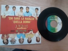 Disco 45 giri 7" Ribelli di Adriano Clan, Chi sarà la ragazza + Quella donna L