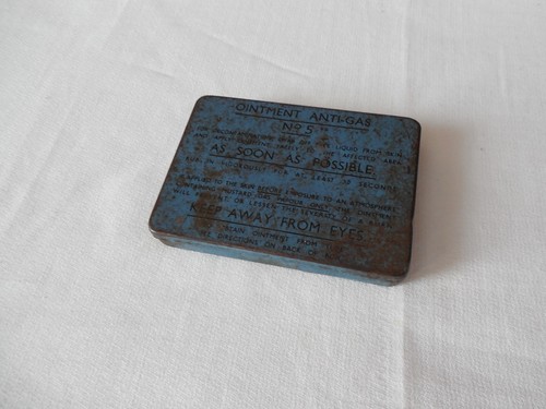 Boite ww2 ointment anti gas - boite, anti-gas