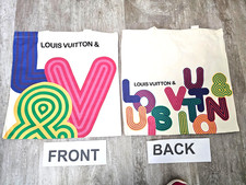 Louis Vuitton City Guide Exhibition Limited Tote Bag Canvas 2022 Shenzhen Cina