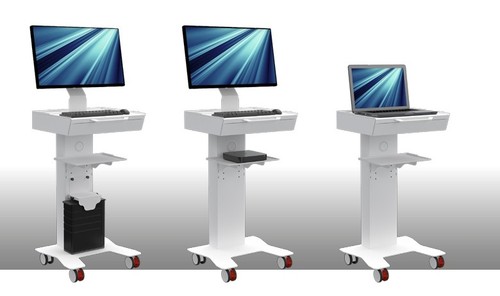 Carrello per scanner