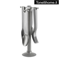 Set di posate con portaposate