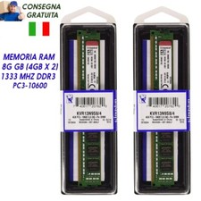 Kingston 8GB (4GB x 2)