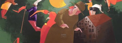 Emilio tadini serigrafia - emilio,