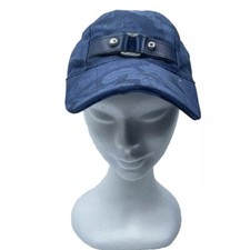 ALVIERO MARTINI BERRETTO STAMPA GEO BLU JEANS