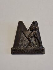 DISTINTIVO FASCISTA SPILLA WW2 PNF FASCI ALL'ESTERO LITTORIO ARDITI BADGE GILE