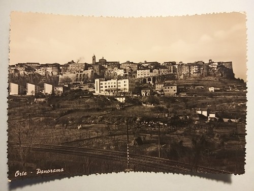 Orte veduta - (viterbo)., veduta.