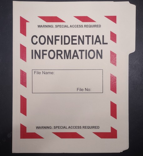 Cartella riservata nro dod fbi - riservata,