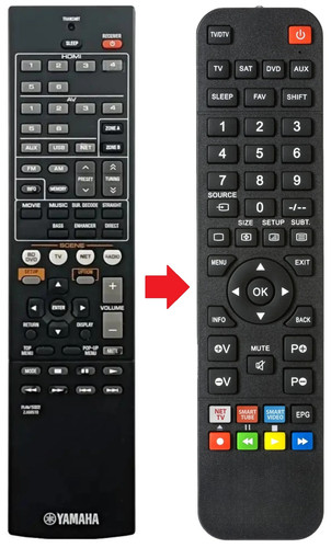 Telecomando adatto per - , yamaha