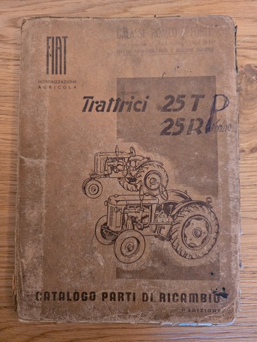 Raro catalogo parti - *raro*, di
