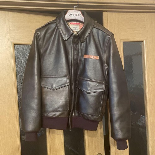 Giacca pelle avirex - di,